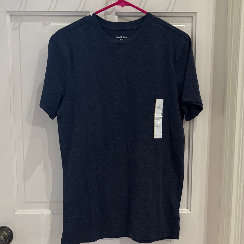 Goodfellow & Co Men's Navy Short Sleeve Tee